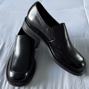 MEN’S BOSTONIAN STRADA BLACK LEATHER CLASSIC LOAFERS NEW NEVER WORN SIZE 9